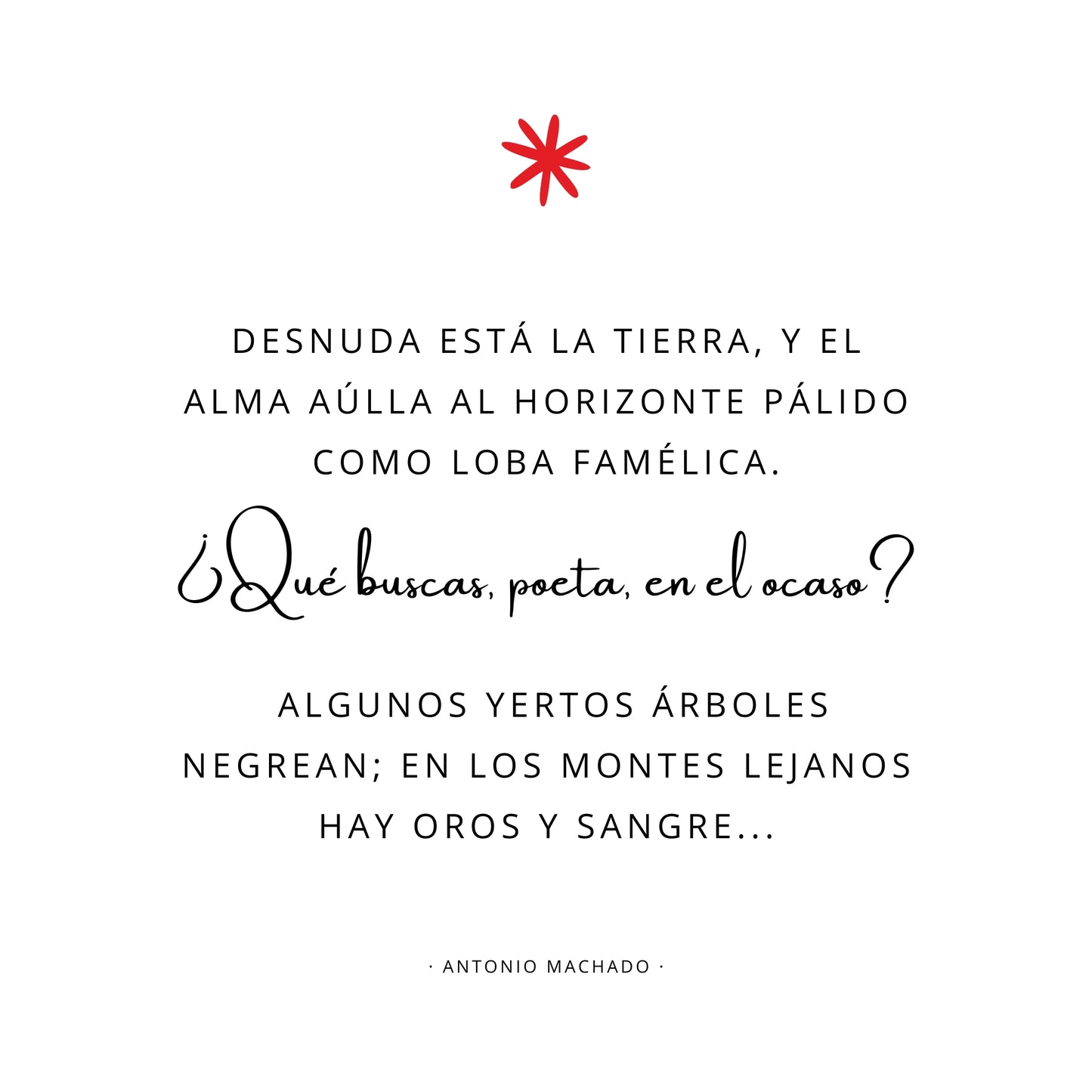 #01 ¿Qué buscas, poeta, en el Ocaso?